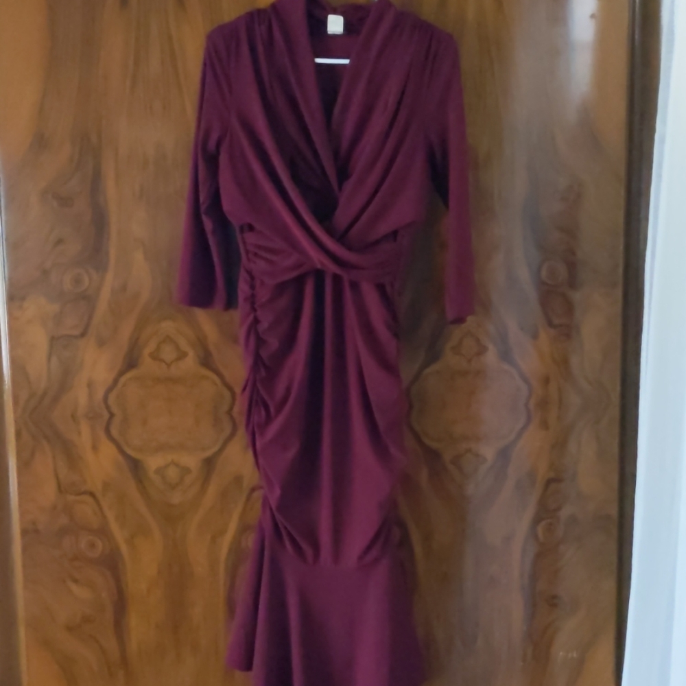 Beautiful burgundy dress